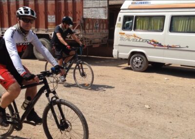 Cycling at Jawai Safari