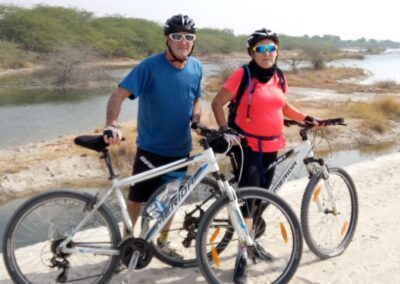 cycling tour at jawai safari